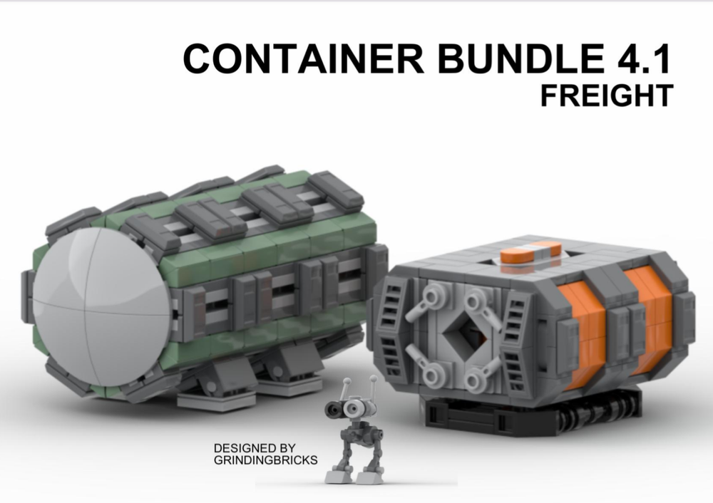 Lego Container Bundle 4.1 Freight