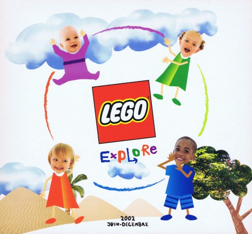 Lego 2002 Large French Explore June - December (419.0329-FR)
