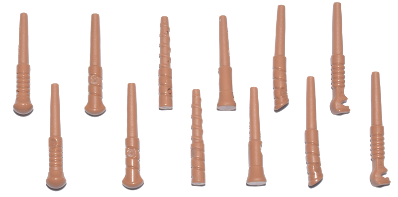 Lego Minifigure, Utensil Wand, 12 in Bag (Multipack)