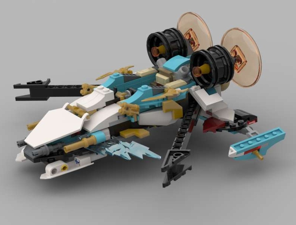 Lego Alt-71791- Zane's Snowmobile