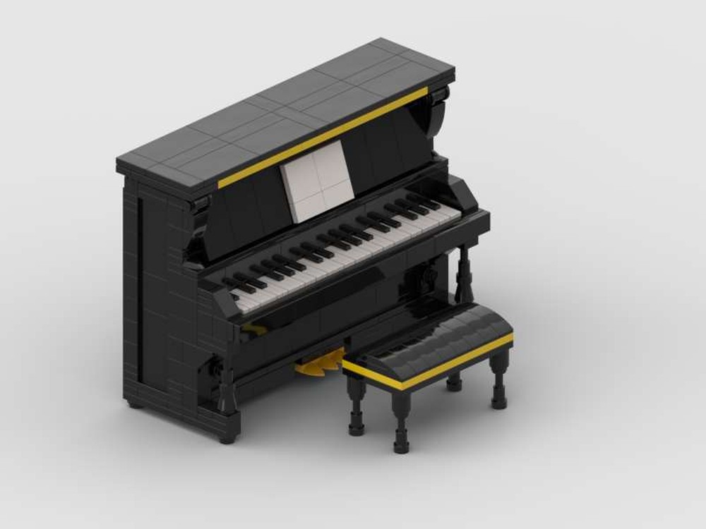 Lego Black Piano