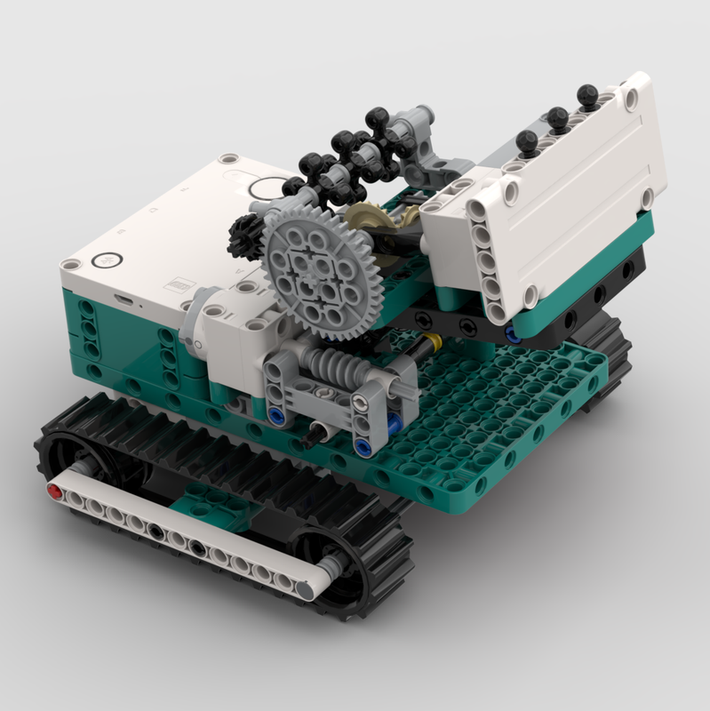 Lego Mindstorms Rubber-Band Shooter