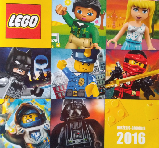 Lego 2016 Large Lithuanian June - December (617.1135-LT)