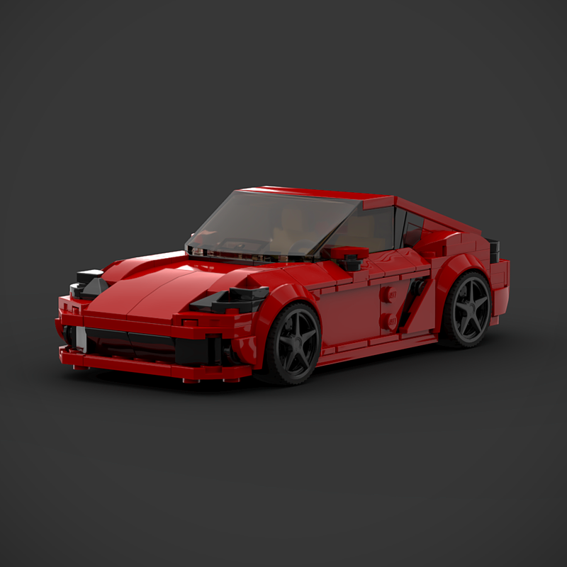Lego Porsche 718 GTS (Red)