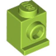 Lego Brick Special 1 x 1 with Headlight / Lime