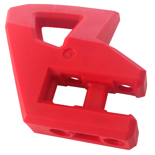 Lego Technic Panel RC Car Flexible Bumper Right / Red