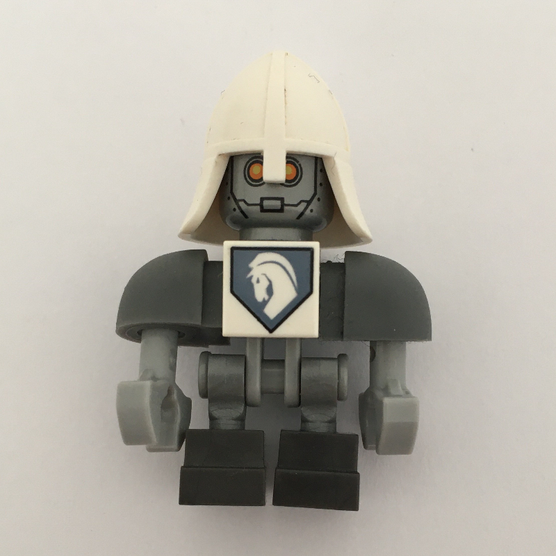 Lego Lance Bot with White Helmet