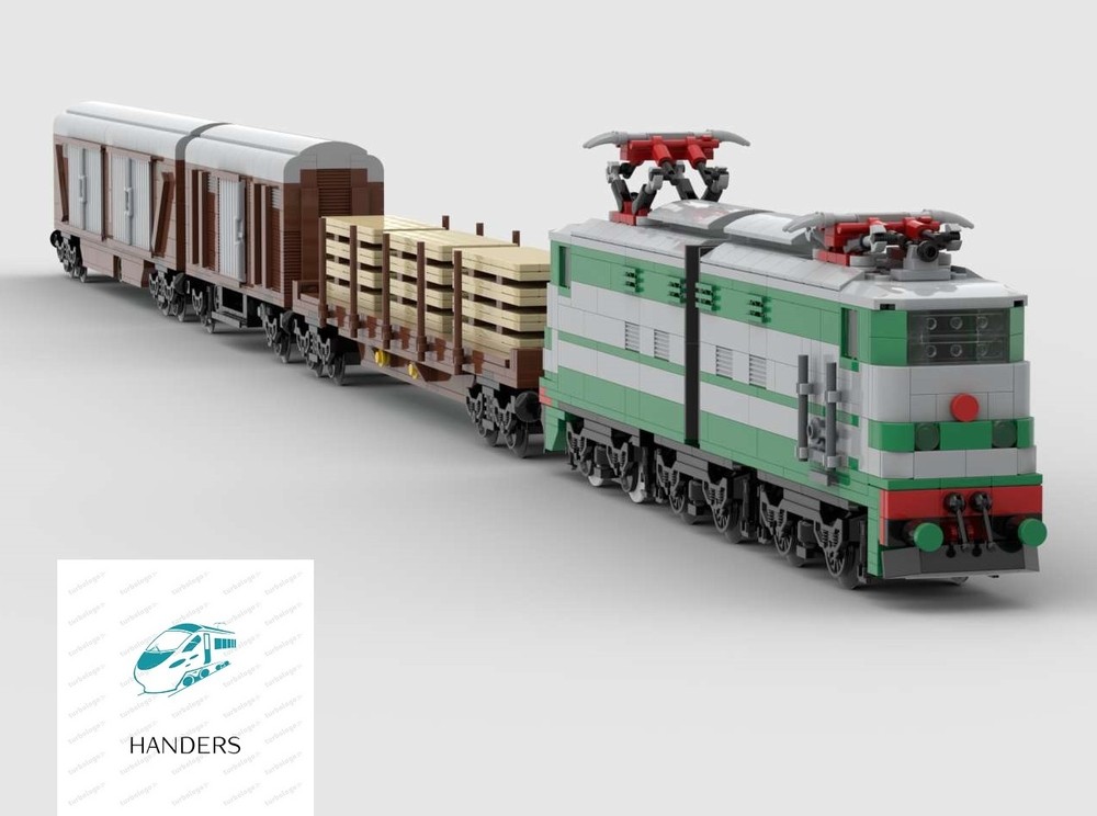 Lego Italian Old Style Cargo Train