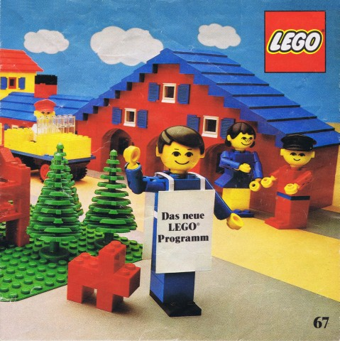 Lego 1977 Medium Austrian Foldout 67 (98762-A)