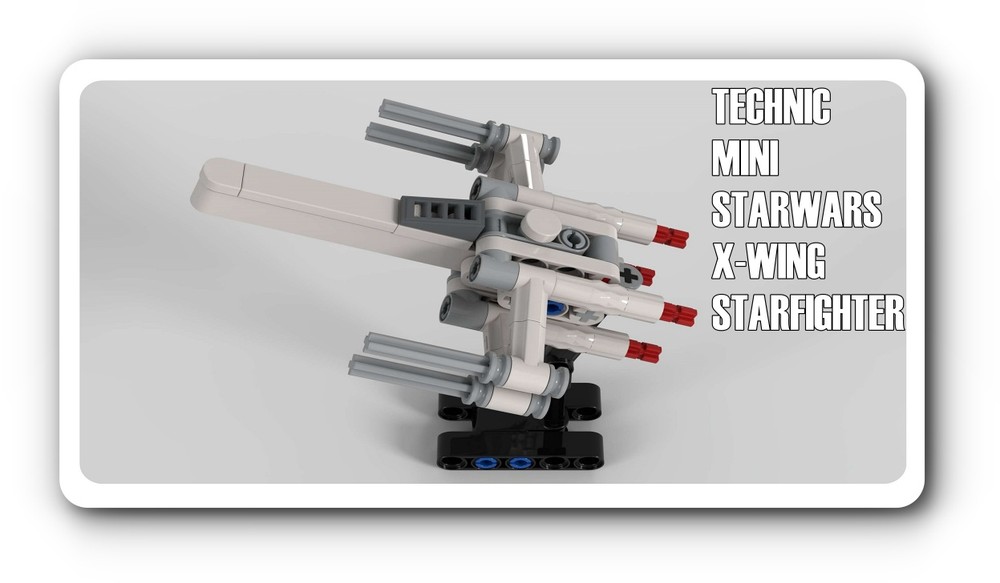 Lego TECHNIC MINI X-WING STARFIGHTER