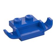 Lego Grille / Spoiler with 1 x 2 Plate, 2 x 2 Anti-studs (Racers Car) / Blue