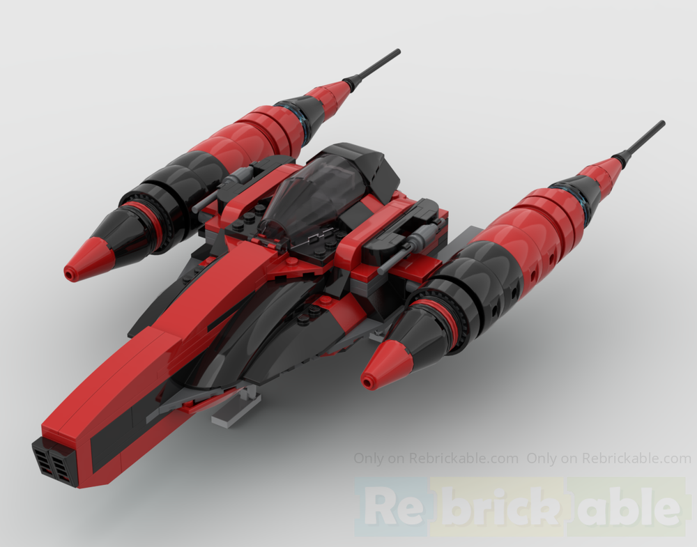 Lego Starbolt Interceptor (modular)