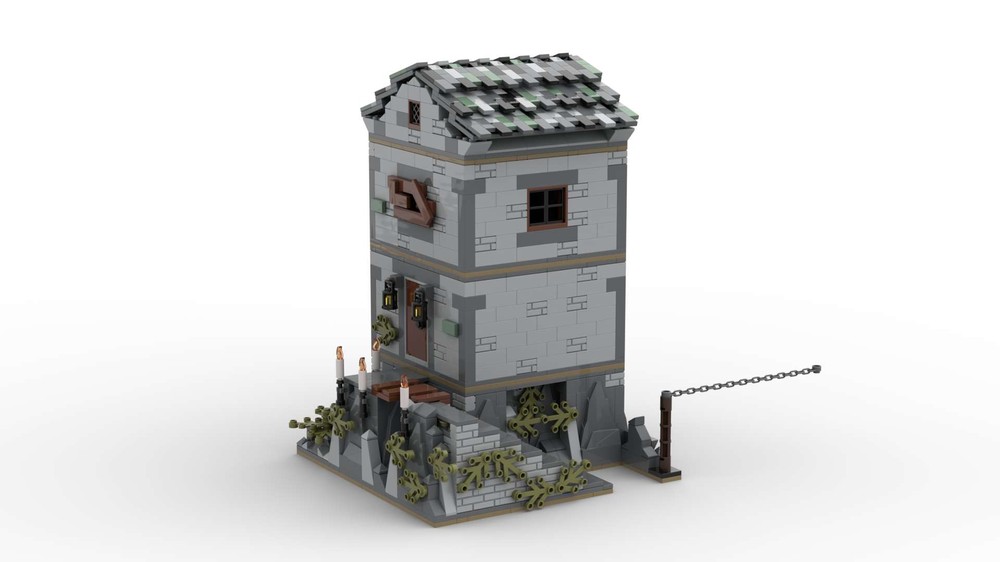 Lego Hut On The Rock
