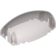 Lego Windscreen 10 x 6 x 3 Bubble Canopy Double Tapered / Trans-Brown