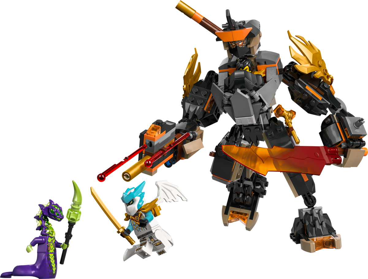 Lego Cole's Mission Mech & Dragon Zane