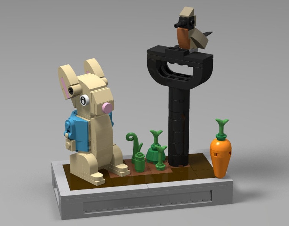 Lego Peter Rabbit Scene