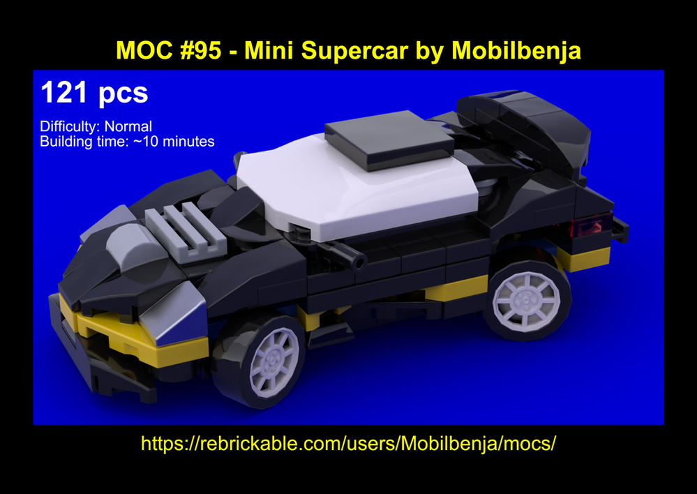 Lego Mini 8880 Supercar