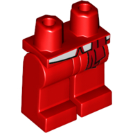Lego Hips and Red Legs with Red Sash/Belt