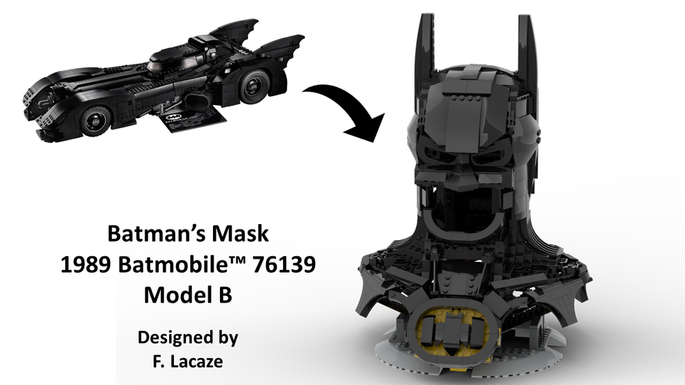 Lego 76139 Model B: Batmask