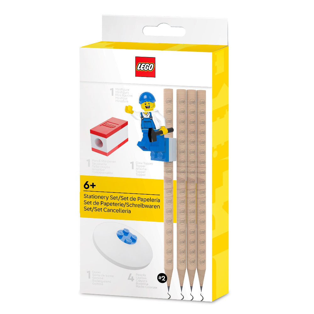 Lego Stationery Set with Minifigure