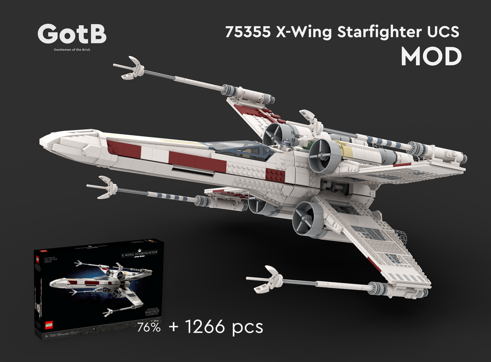 Lego 75355 X Wing Starfighter UCS - MOD
