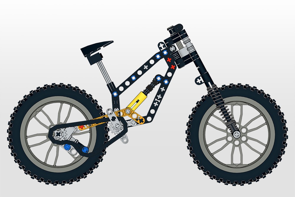 Lego Downhill Bike 42007