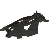 Lego Large Figure Armor Panel / Shield / Pearl Titanium