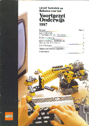 Lego 1987 Large Dutch Dacta - LEGO Techniek en Robotica voor het Voortgezet Onderwijs (2000035-NL)