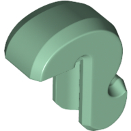 Lego Animal Body Part, Cat Tail / Sand Green