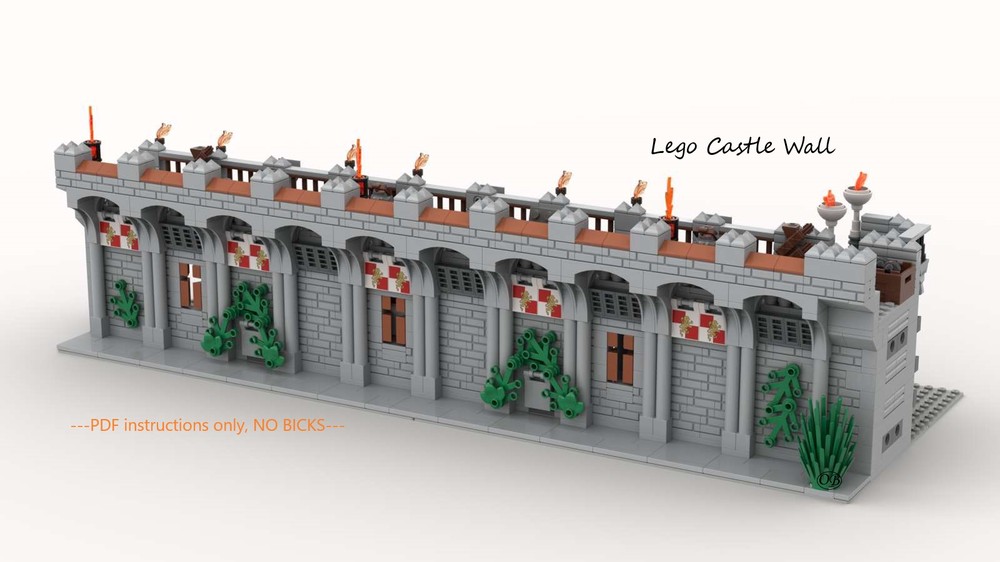 Lego Castle Wall