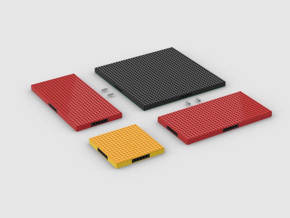 Lego Display Size Plates