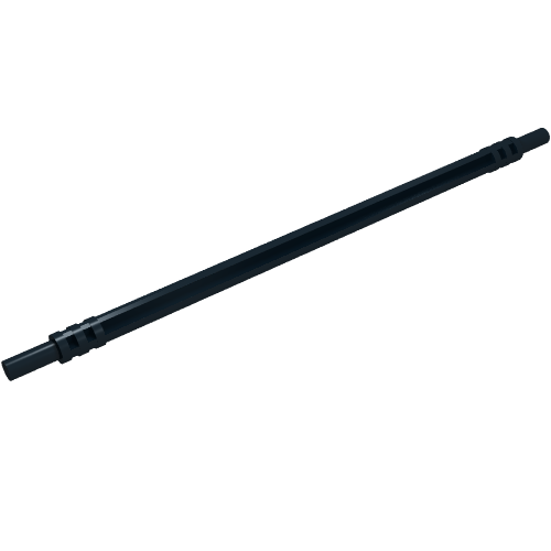 Lego Axle Hose, Soft 14L / Black