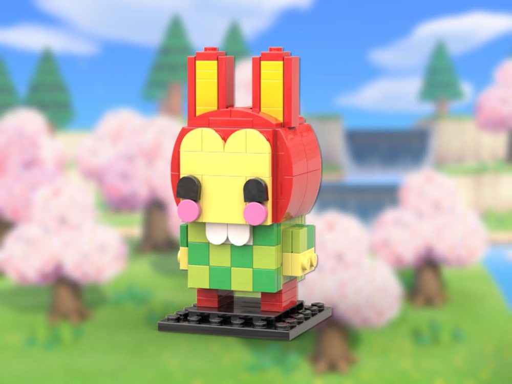 Lego Bunnie Brickheadz (From Animal Crossing)