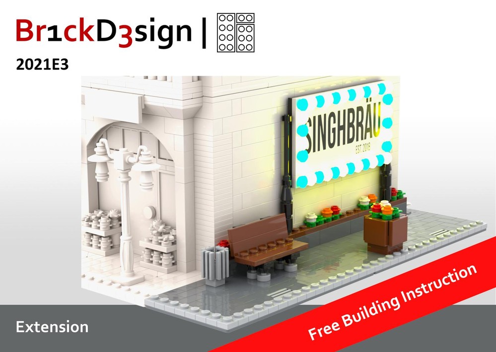 Lego Corner Extension 3 (Vintage Neon Sign)