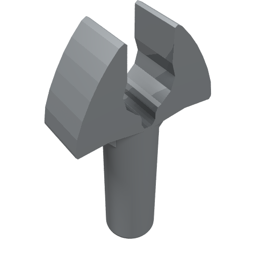 Lego Bar 1L with Clip / Pearl Light Gray