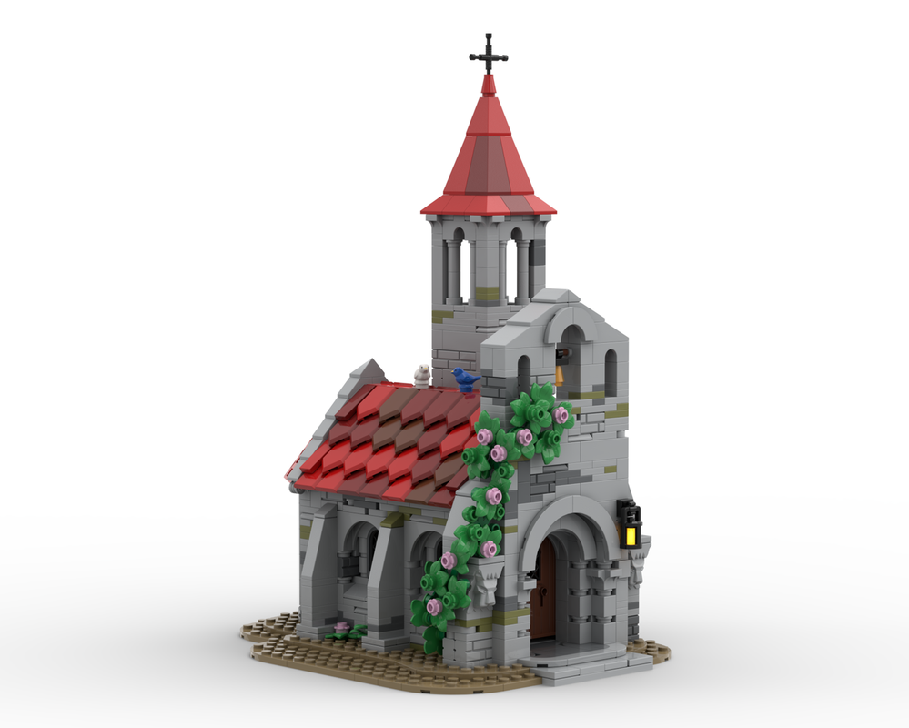 Lego Medieval village church