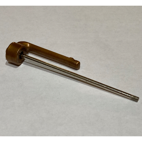 Lego Pen Shaft, with Pocket Clip [Plain] / Flat Dark Gold