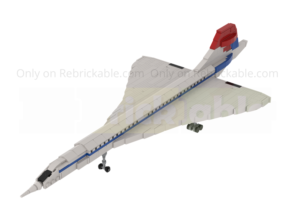 Lego Concorde