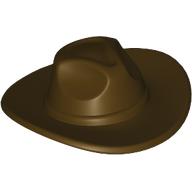 Lego Hat Very Wide Brim, Outback Style [Fedora] / Dark Brown