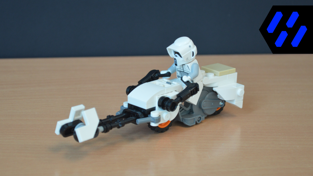 Lego Scout Speeder w/ Stuntz flywheel
