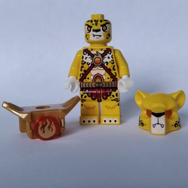 Lego Lundor with Shoulder Armor and Fire Chi