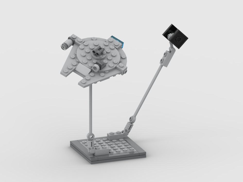 Lego Millennium Falcon Under Attack