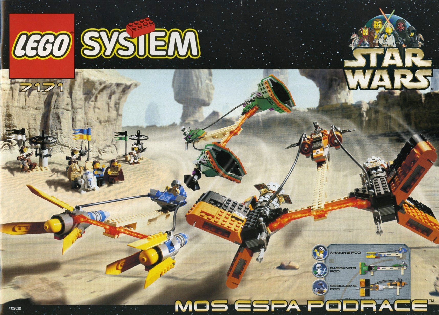 Lego Mos Espa Podrace
