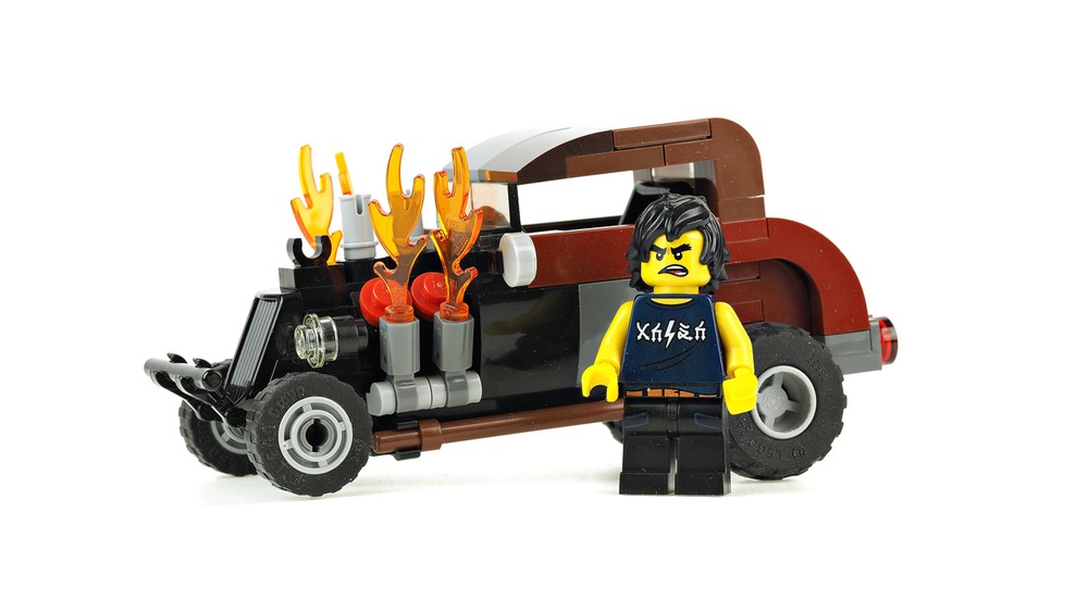 Lego Post apocalypse hot rod