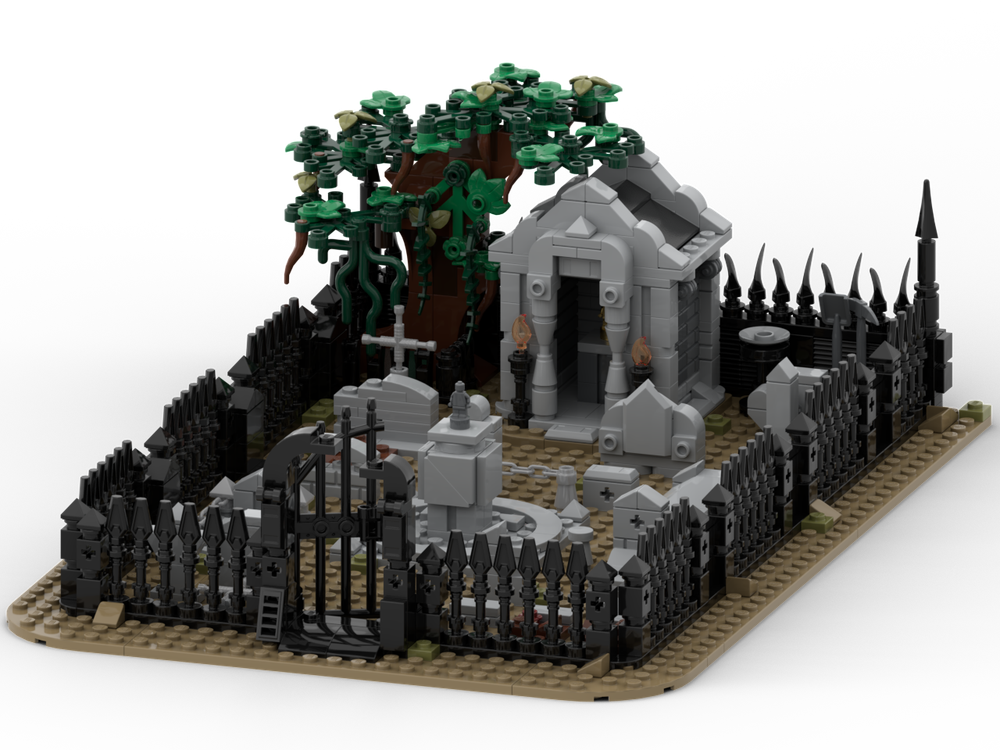 Lego Graveyard