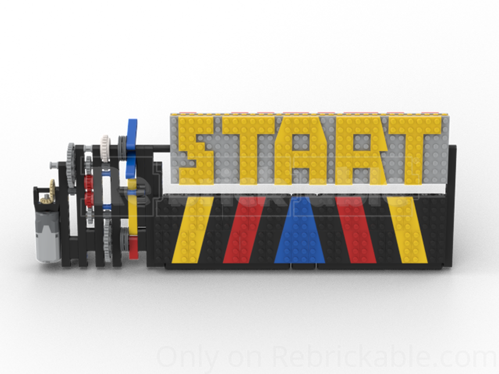 Lego Start-Finish Sign