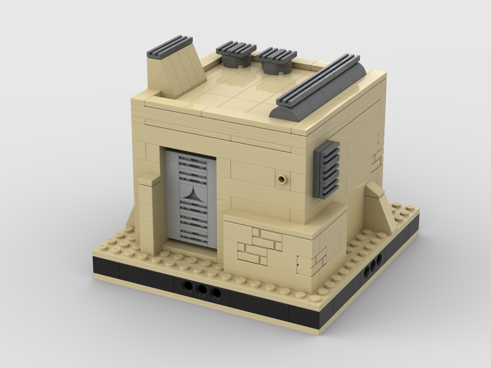 Lego Desert House #7 for a Modular Space desert village