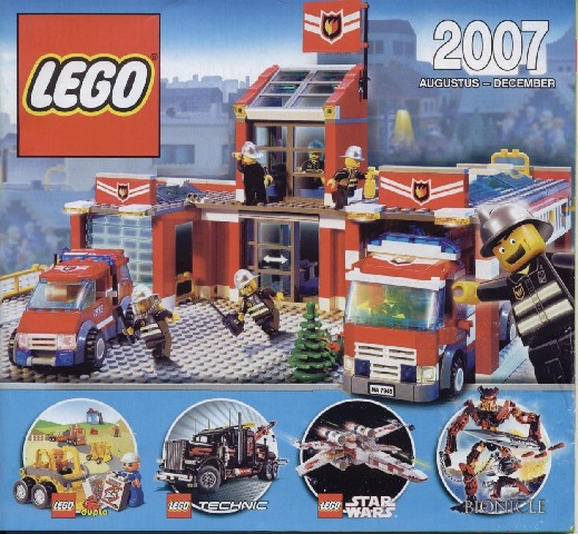 Lego 2007 Large Belgian August - December (451.5836-NL/B)