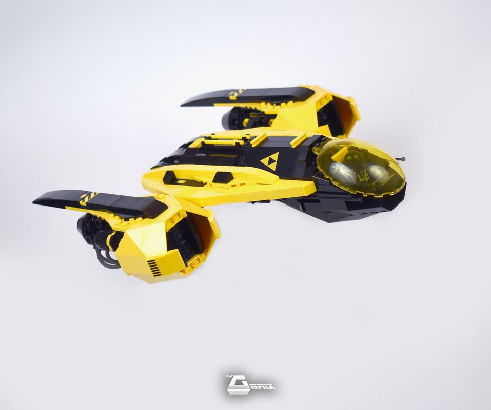 Lego Blacktron BLB-7 Long Range Bomber