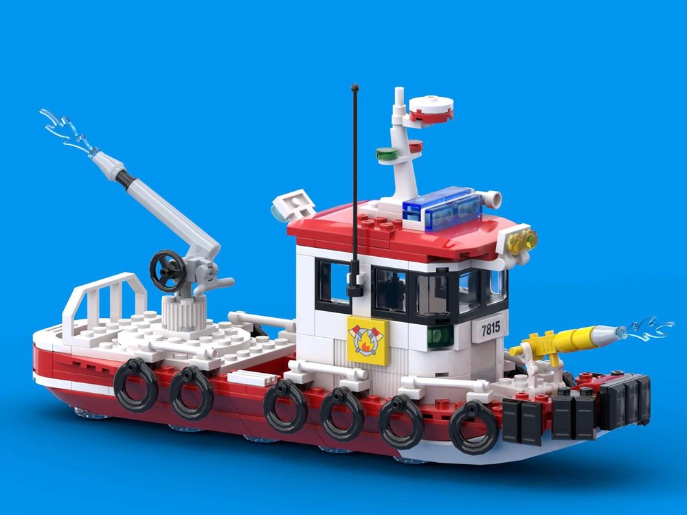 Lego Classic Fire Boat (Ship No. 4)